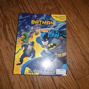DC Comics Batman My Busy Books 11 Figurines Playmat & Storybook